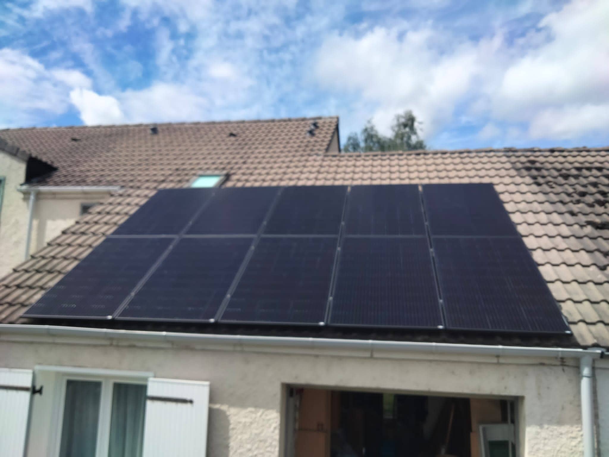 Panneaux solaires maison